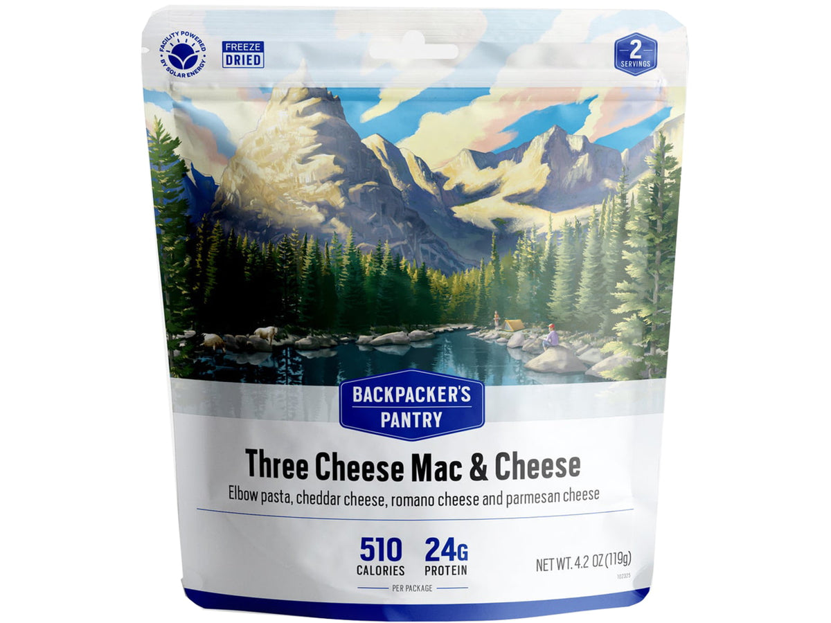 Backpacker's Pantry Three Cheese Mac & Cheese 2 Servings