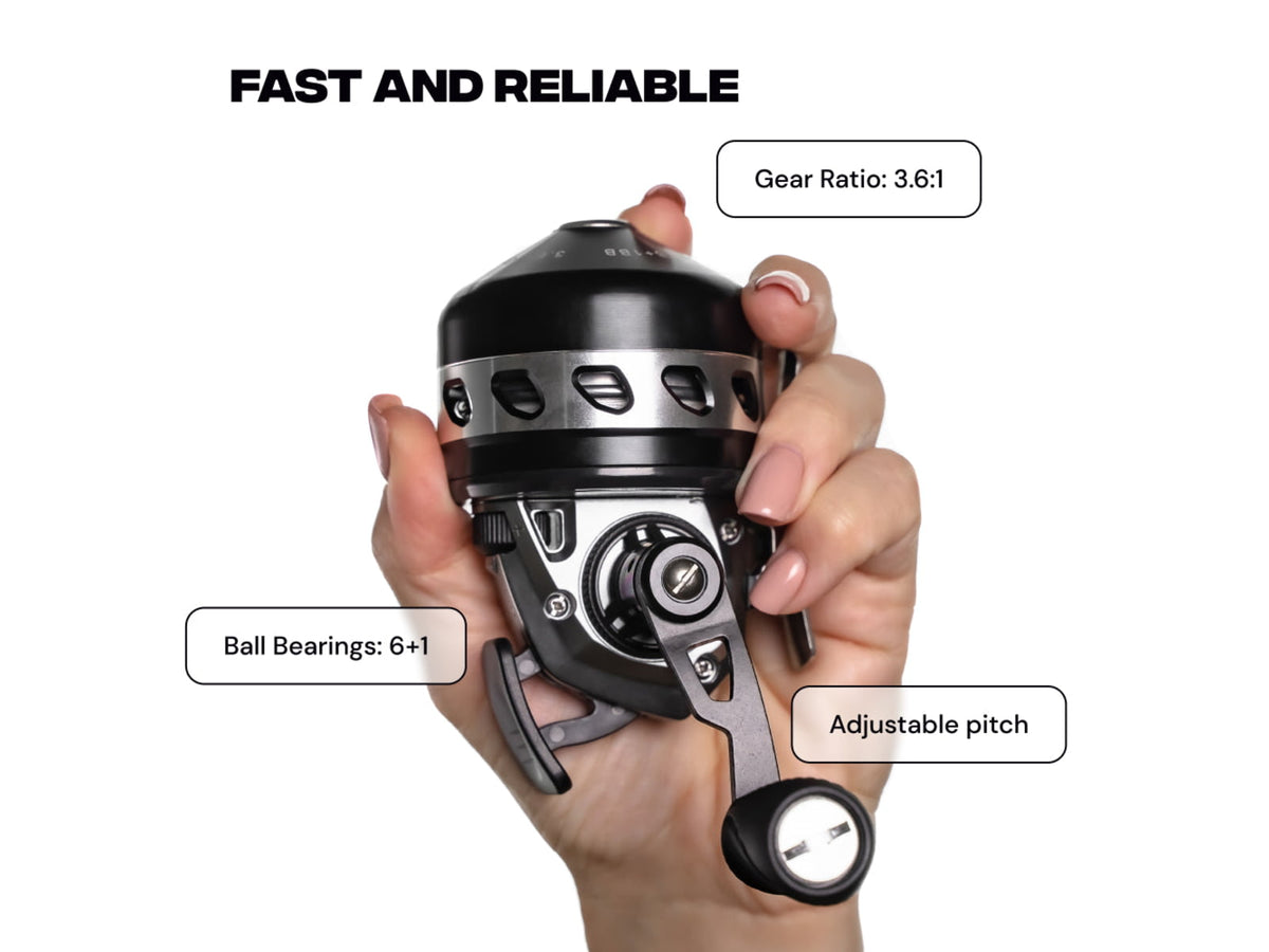 Ballista BL33 Spincast Reel 3.6x1 6+1 Ambidextrous BAL-RE-02