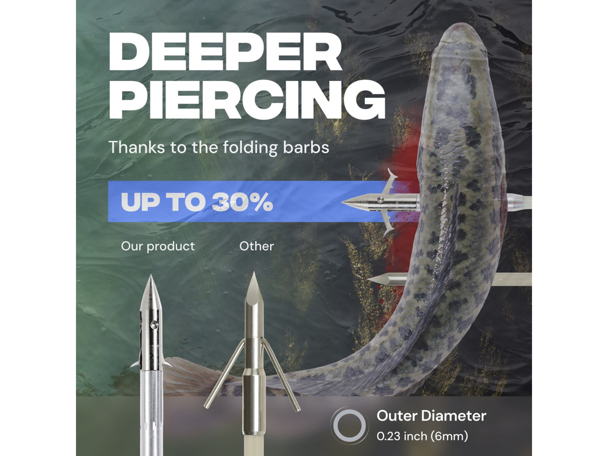 Ballista Bowfishing Arrows Pack of 3 BAL-AC-03