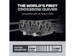 Ballista Compact 4-Arrow Crossbow Quiver Universal