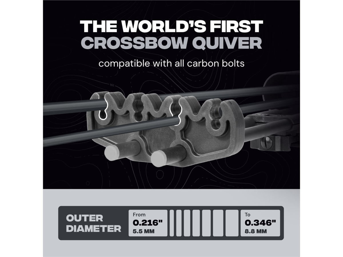 Ballista Compact 4-Arrow Crossbow Quiver Universal