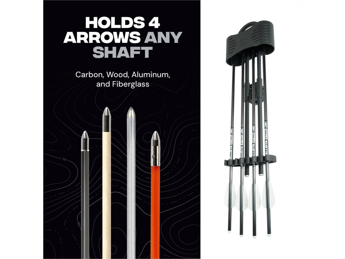 Ballista Compact 4-Arrow Crossbow Quiver Universal