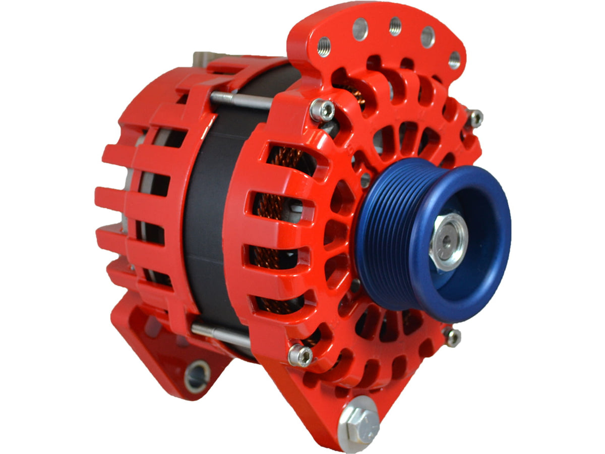 Balmar Alternator 3.15in Dual Foot Saddle J10 Serpentine Pulley - 170A - 12V One Size XT-DF-170-J10