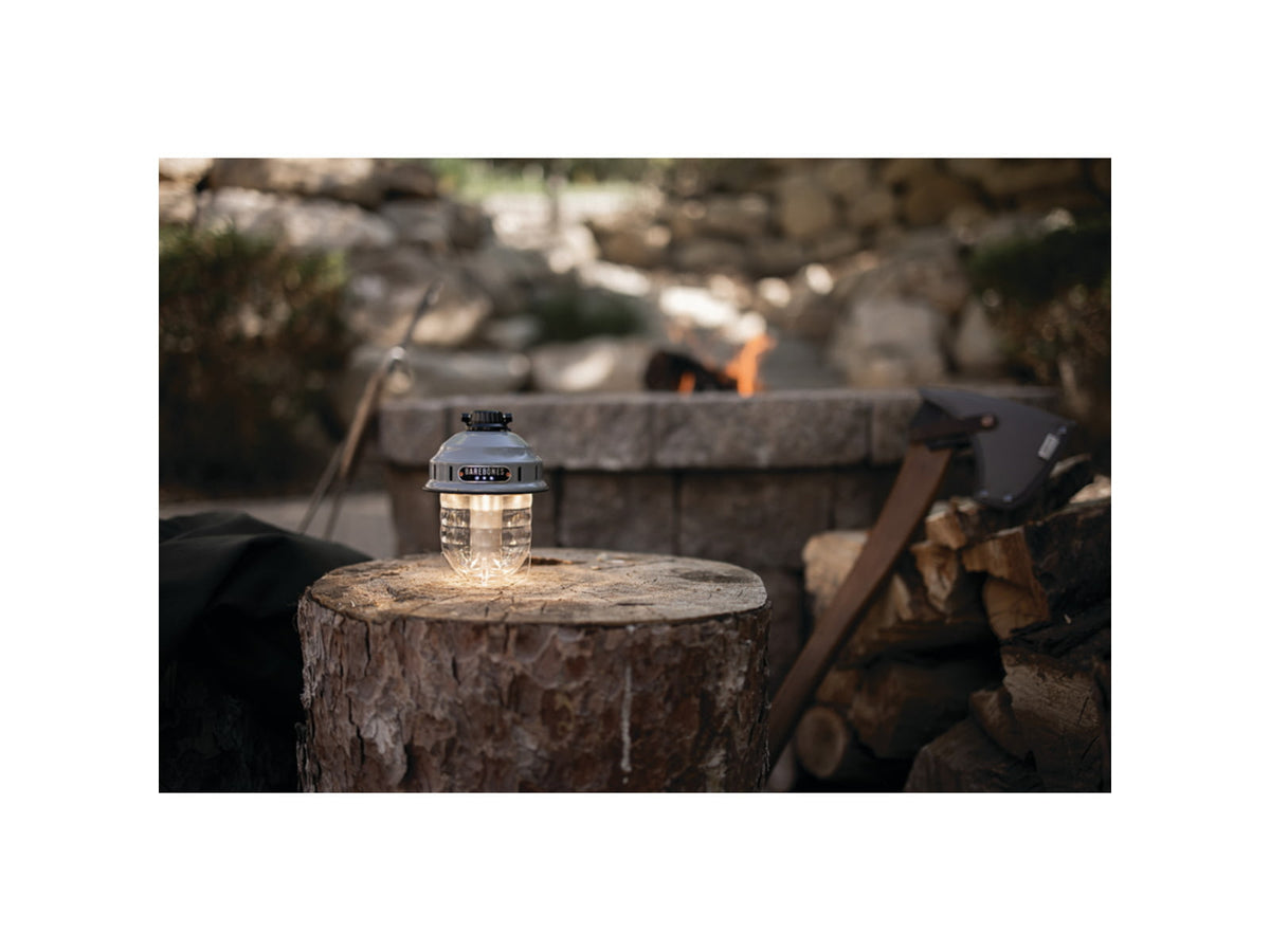 Barebones Beacon Hanging Lantern Slate