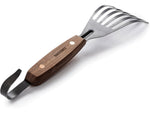 Barebones Cowboy Grill Fish Spatula Stainless Steel Natural Walnut CKW-467