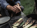 Barebones Cowboy Grill Fish Spatula Stainless Steel Natural Walnut CKW-467