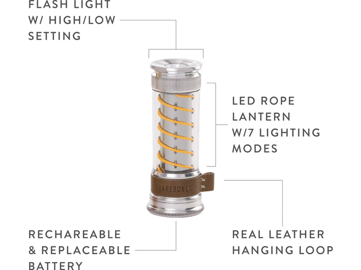 Barebones Edison Light Stick Aluminum LIV-137