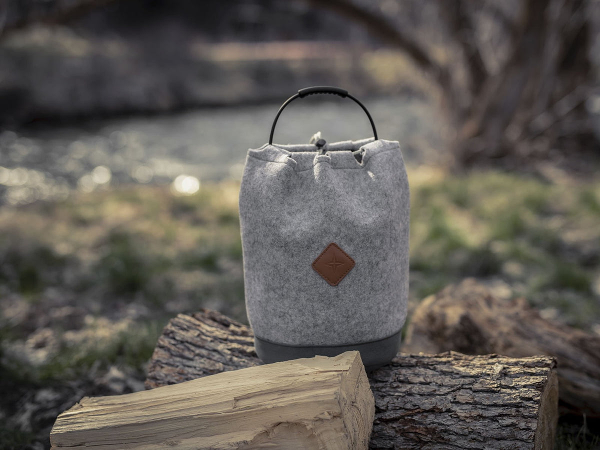 Barebones Felt Lantern Storage Bag Cotton Canvas LIV-279