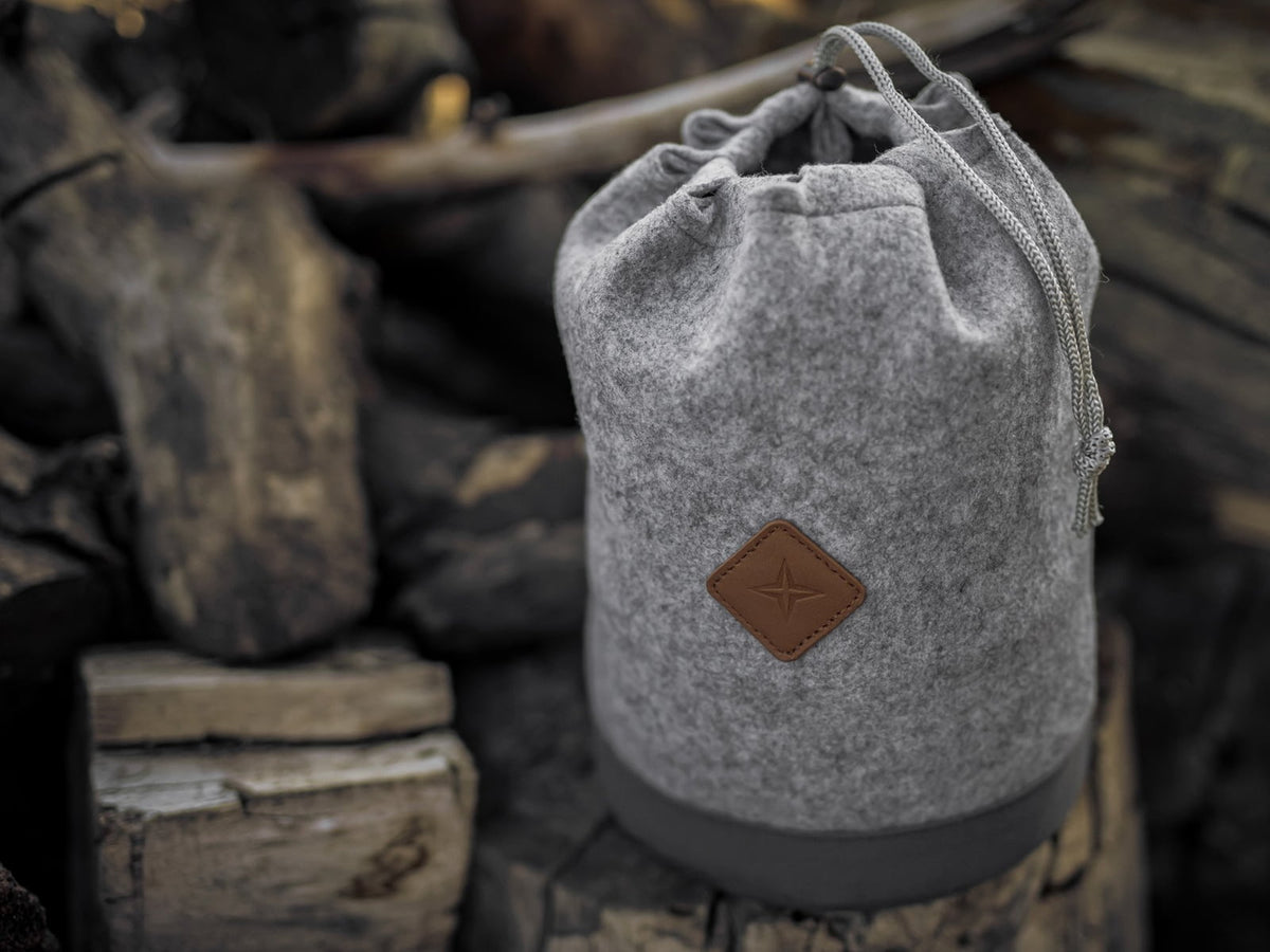 Barebones Felt Lantern Storage Bag Cotton Canvas LIV-279