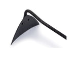 Barebones Triangle Hoe Heat-Treated 2Cr13 Stainless Steel Blade Walnut Handle GDN-091