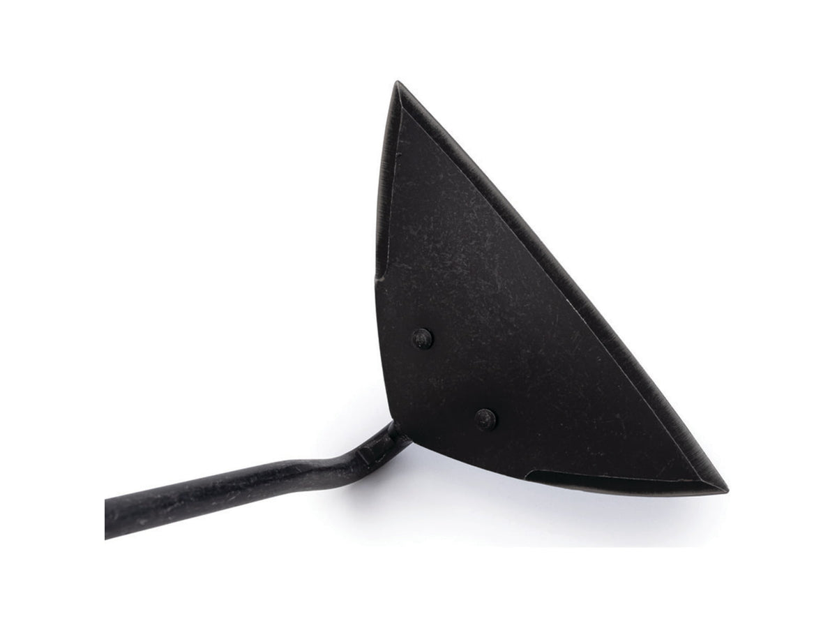 Barebones Triangle Hoe Heat-Treated 2Cr13 Stainless Steel Blade Walnut Handle GDN-091