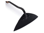 Barebones Triangle Hoe Heat-Treated 2Cr13 Stainless Steel Blade Walnut Handle GDN-091