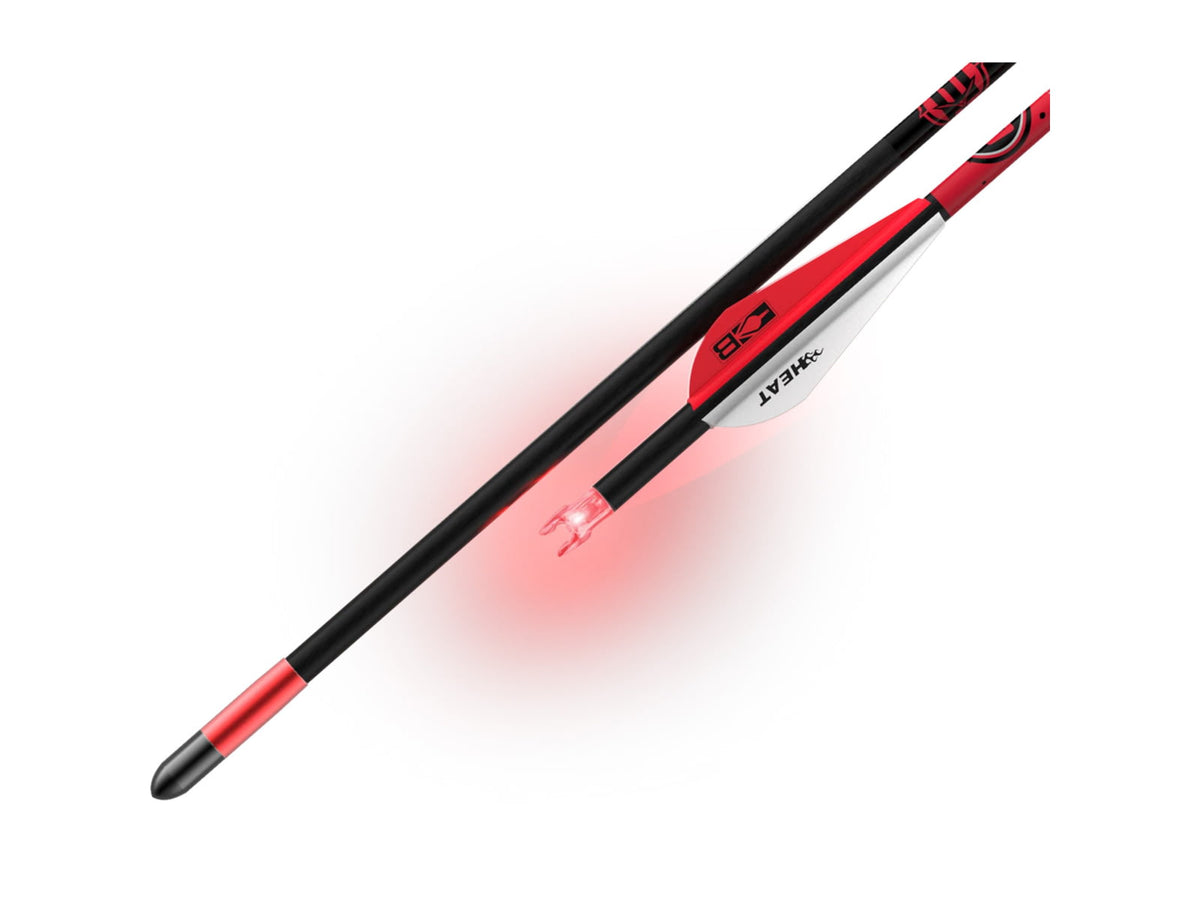 Barnett Hyperflite Lighted Nock 3 Pack Red BAR20058