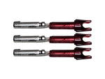 Barnett Hyperflite Lighted Nock 3 Pack Red BAR20058