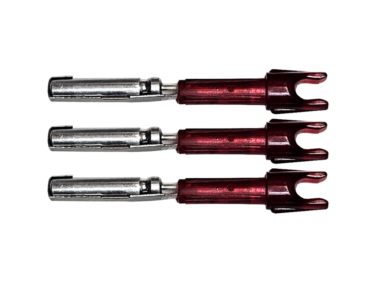 Barnett Hyperflite Lighted Nock 3 Pack Red BAR20058