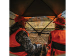 Barronett Blinds Insight See-Through Hunting Blind View-Through Fabric Silent Shooting Windows Bloodtrail Backwoods 68in x 71in x 71in Bloodtrail Backwoods 2-Person NS200BW