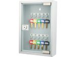 Barska 10 Position Key Cabinet w/Glass DoorGray CB12986