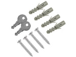Barska 100 Position Key Cabinet with Key Lock Black Medium CB12964