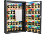 Barska 100 Position Key Cabinet with Key Lock Black Medium CB12964
