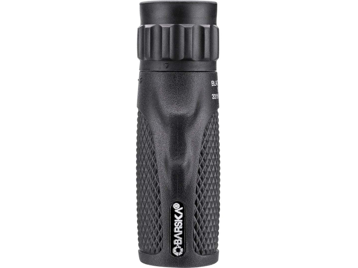 Barska 10x25mm BK-7 Roof Waterproof Blackhawk Monocular Black Small AA12131