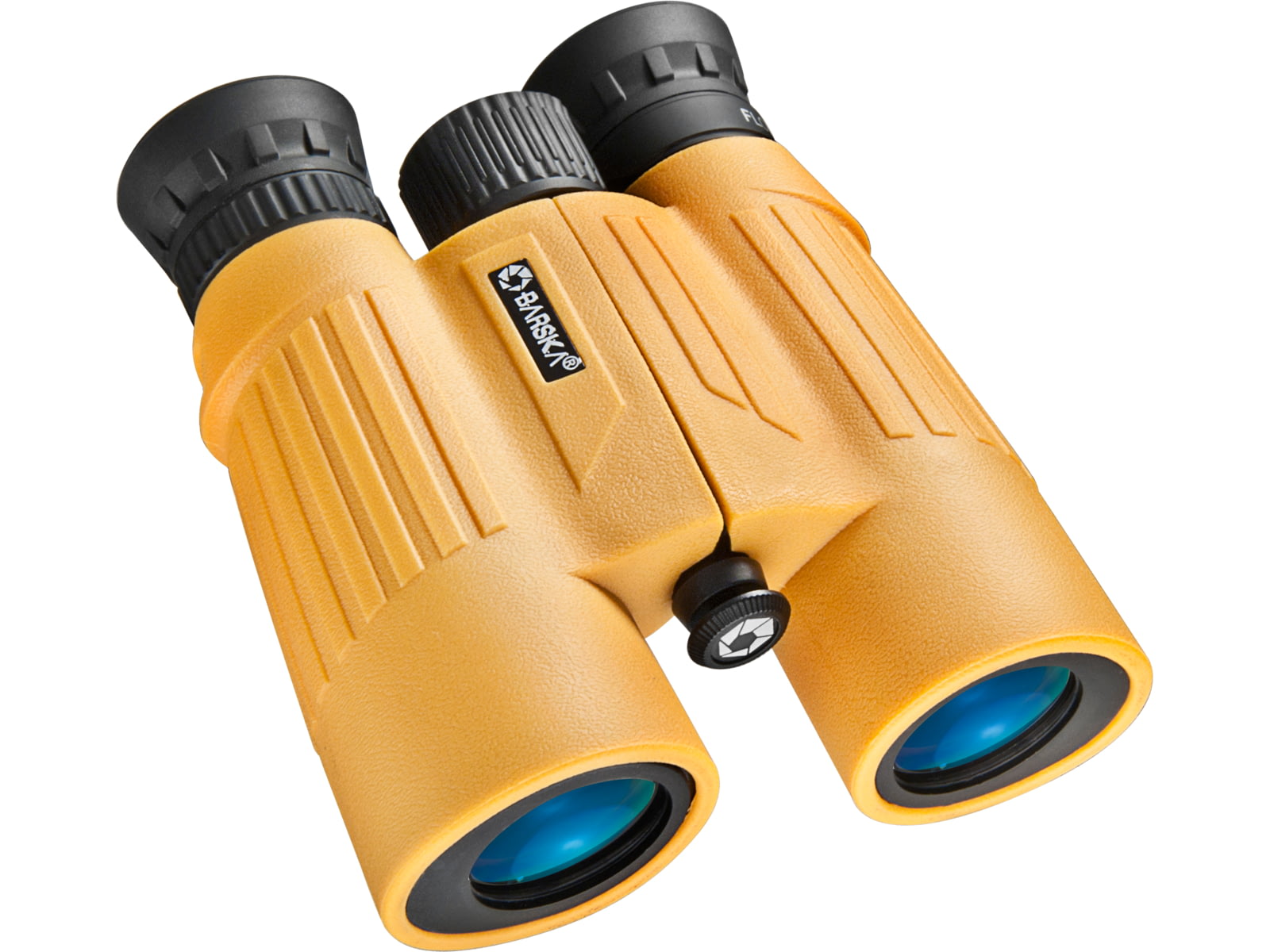 Barska Floatmaster 10x30mm Roof Prism Binoculars Yellow AB11092