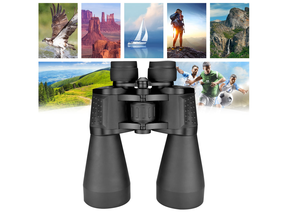 Barska X-Trail 12x60mm Porro Prism Binoculars Matte Black Medium AB13648