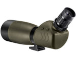 Barska 20-60x60 Blackhawk Spotting Scope Angled Porro Prism BK-7 Glare Reducing Sunshade Green AD12706
