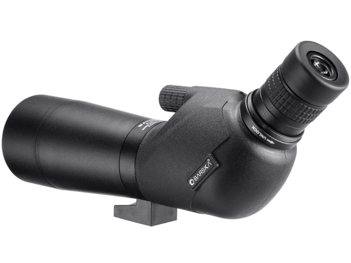 Barska 20-60x60 WP Naturescape Spotting Scope Angled w/Tripod Black AD12684