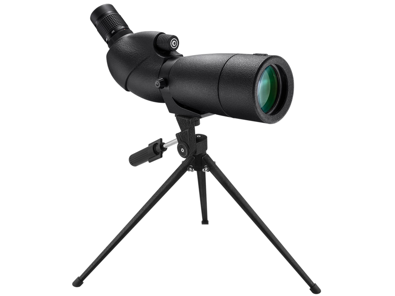 Barska 20-60x65 WP Level Spotting Scope Black Angled