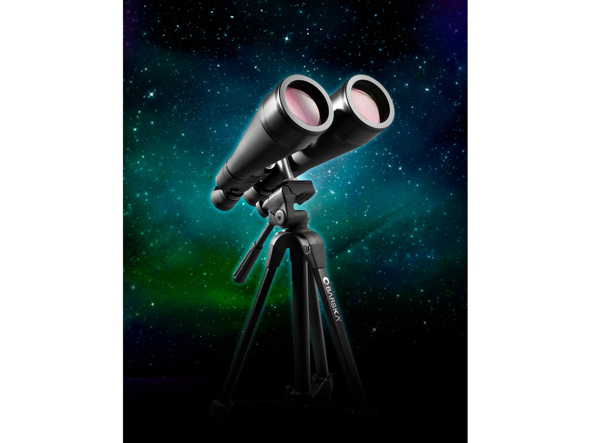 Barska Gladiator 25-125x80mm Porro Prism Zoom Binoculars Black