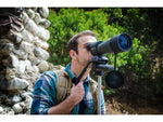 Barska 25-125x88 WP Benchmark Spotting Scope Straight w/ 2 Tripods 2 Cases