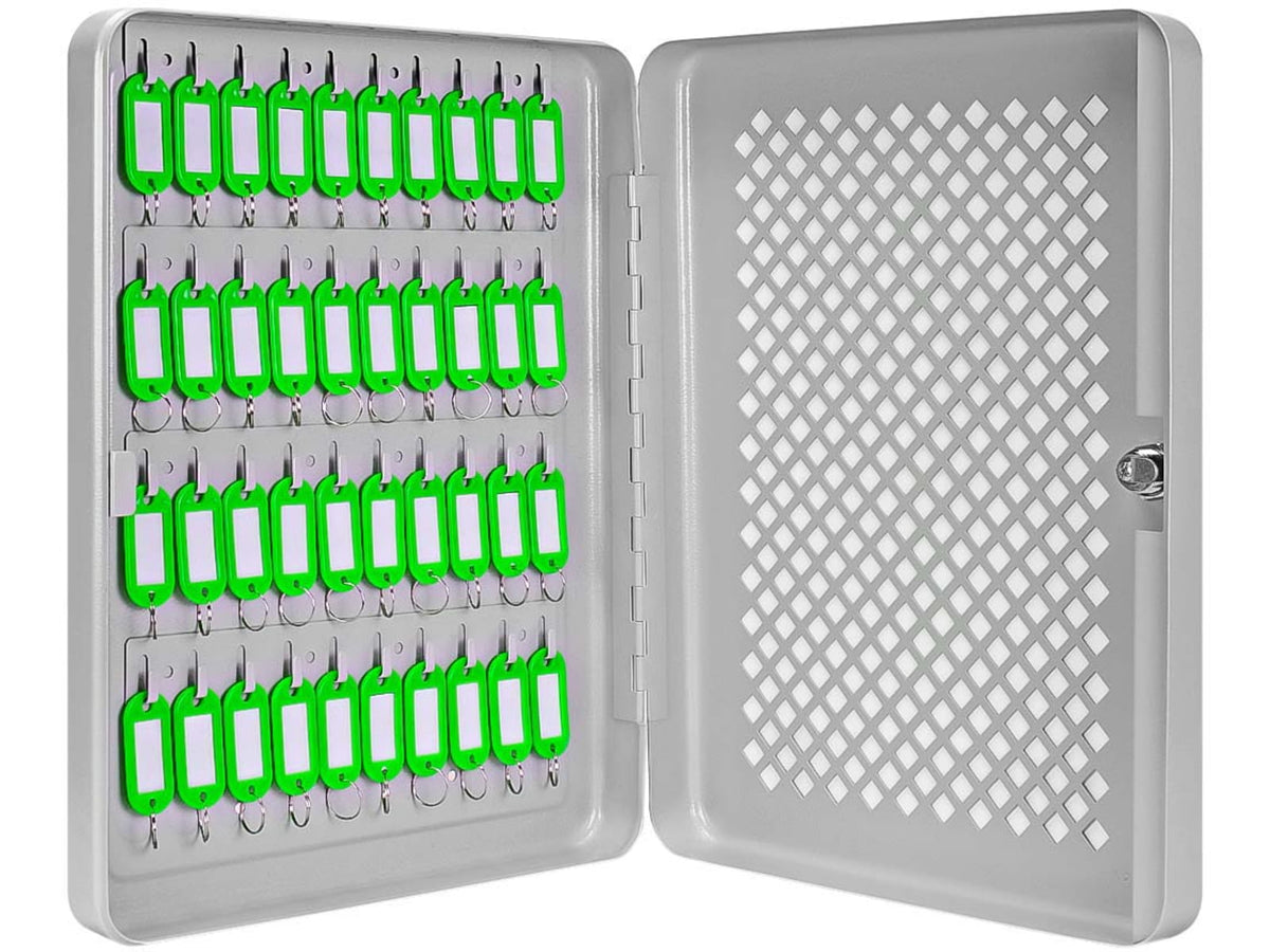 Barska 40 Key Lock Box Green Tags Gray Small CB13758