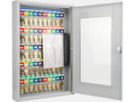 Barska 50 Position Key Cabinet w/Glass DoorGray CB12950