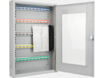 Barska 50 Position Key Cabinet w/Glass DoorGray CB12950