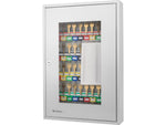 Barska 50 Position Key Cabinet w/Glass DoorGray CB12950