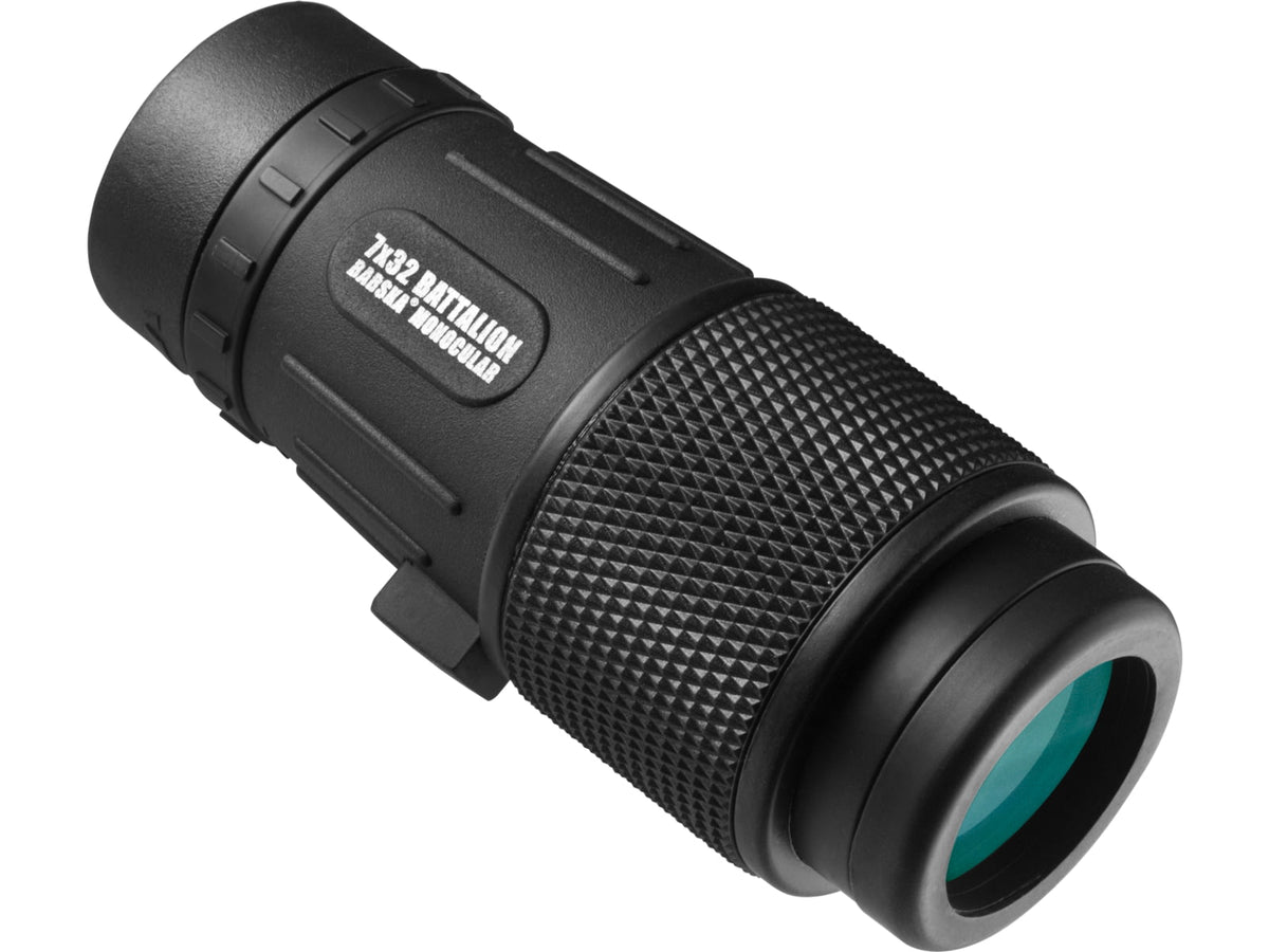 Barska 7X32 Monocular Battalion Bak-4 FMC Close Focus WP Black AA11956