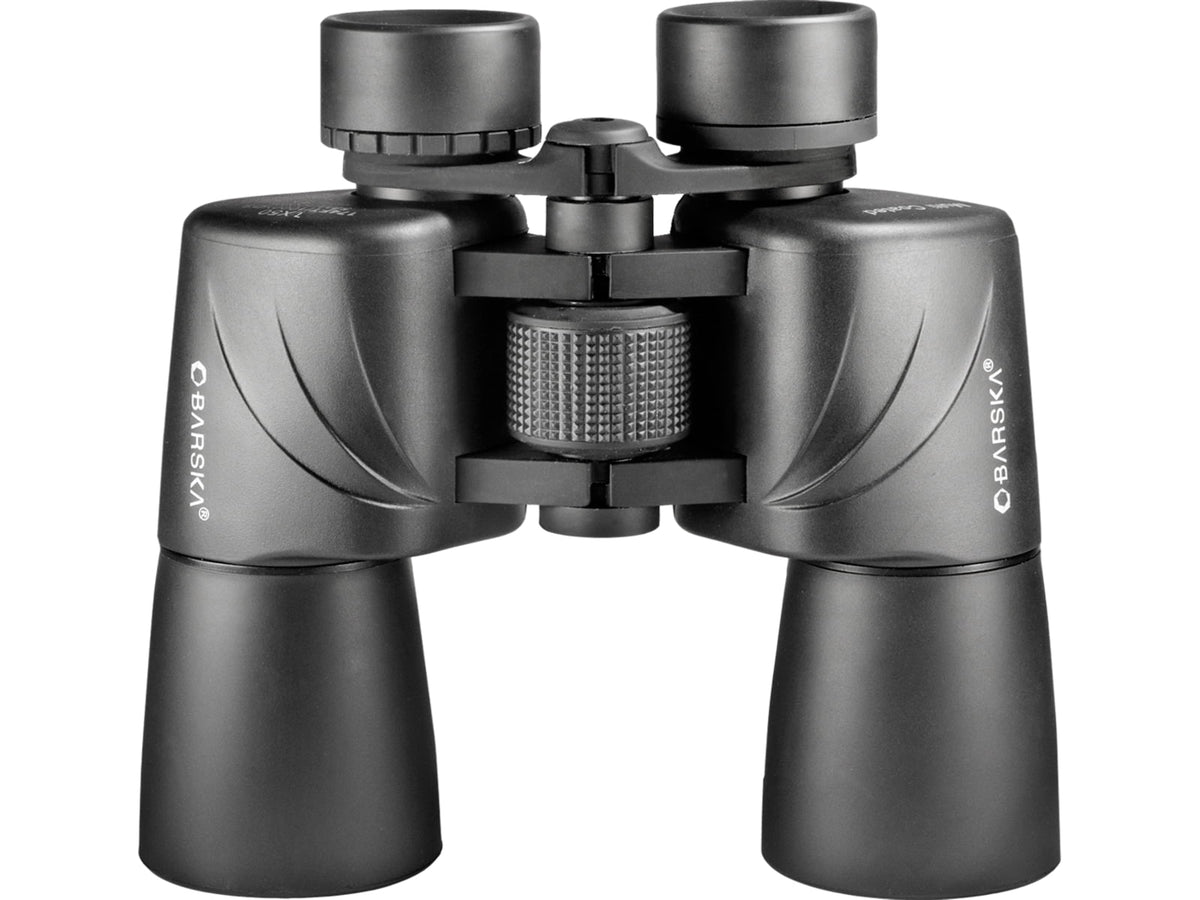 Barska 7x50 Escape Binoculars Porro Prism MC Green Lens Black AB11244