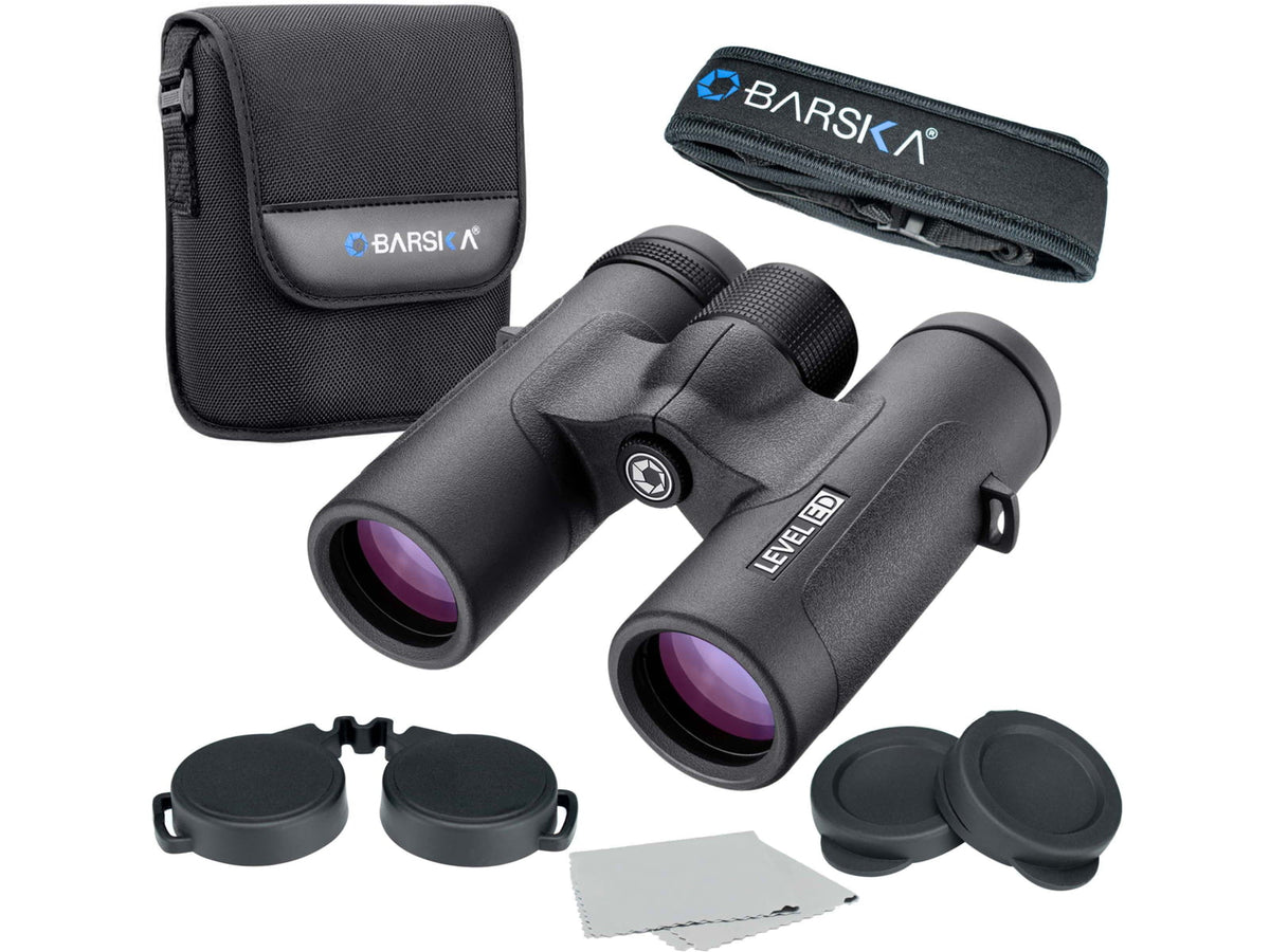 Barska 8x32mm WP Level ED Binoculars Black AB12990