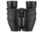 Barska 9-27x25mm Compact Gladiator Zoom Binoculars BK-7 Porro Prism Fully Coated Lens Black AB12542