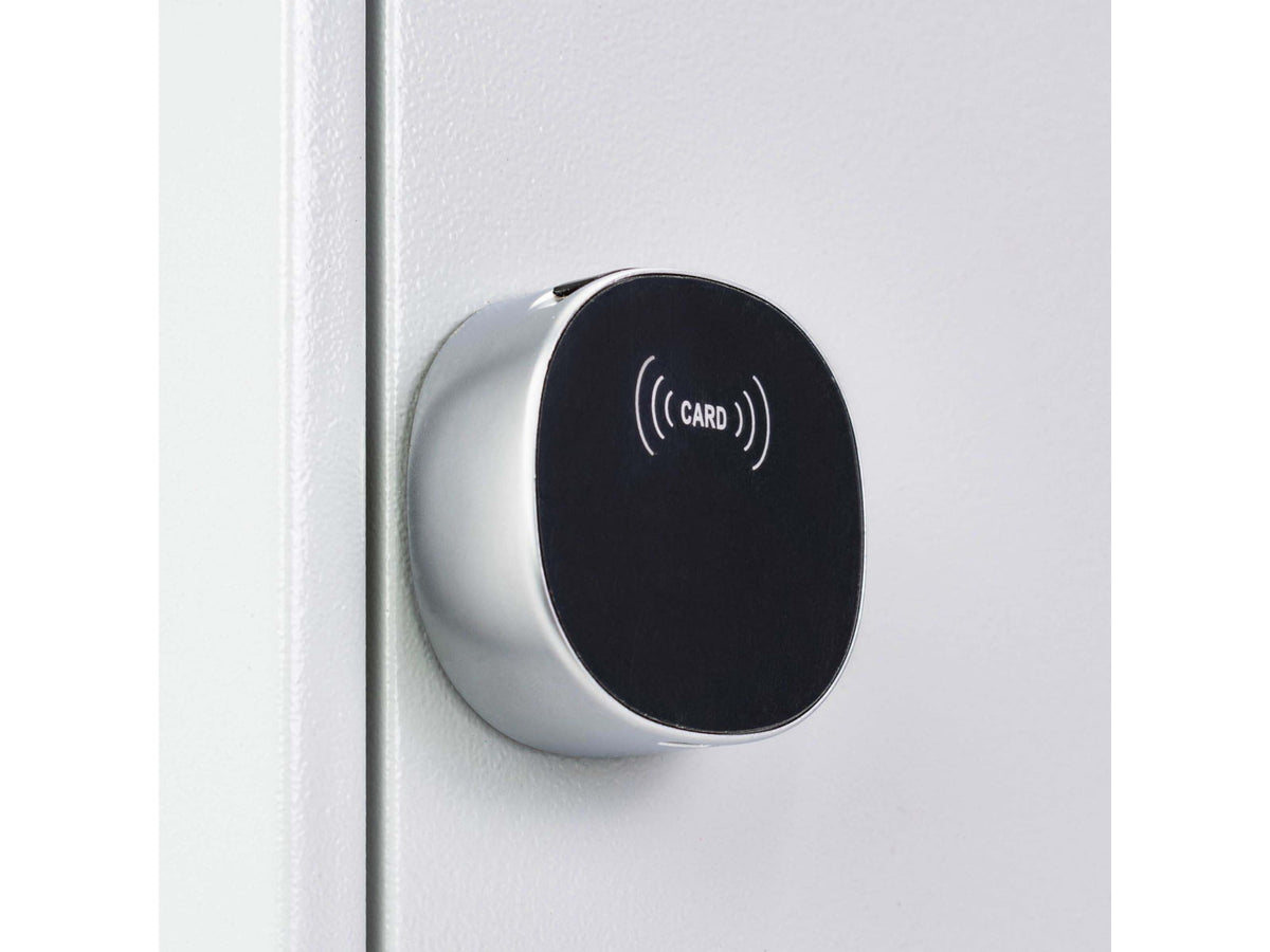 Barska Adjustable Key Cabinet RFID Lock Gray Medium CB13716