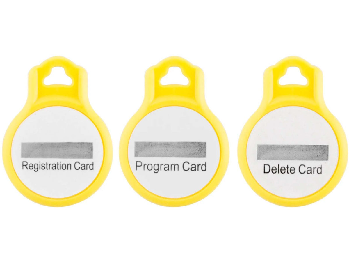 Barska Admin RFID Door Lock Card Set Yellow Small AF12830
