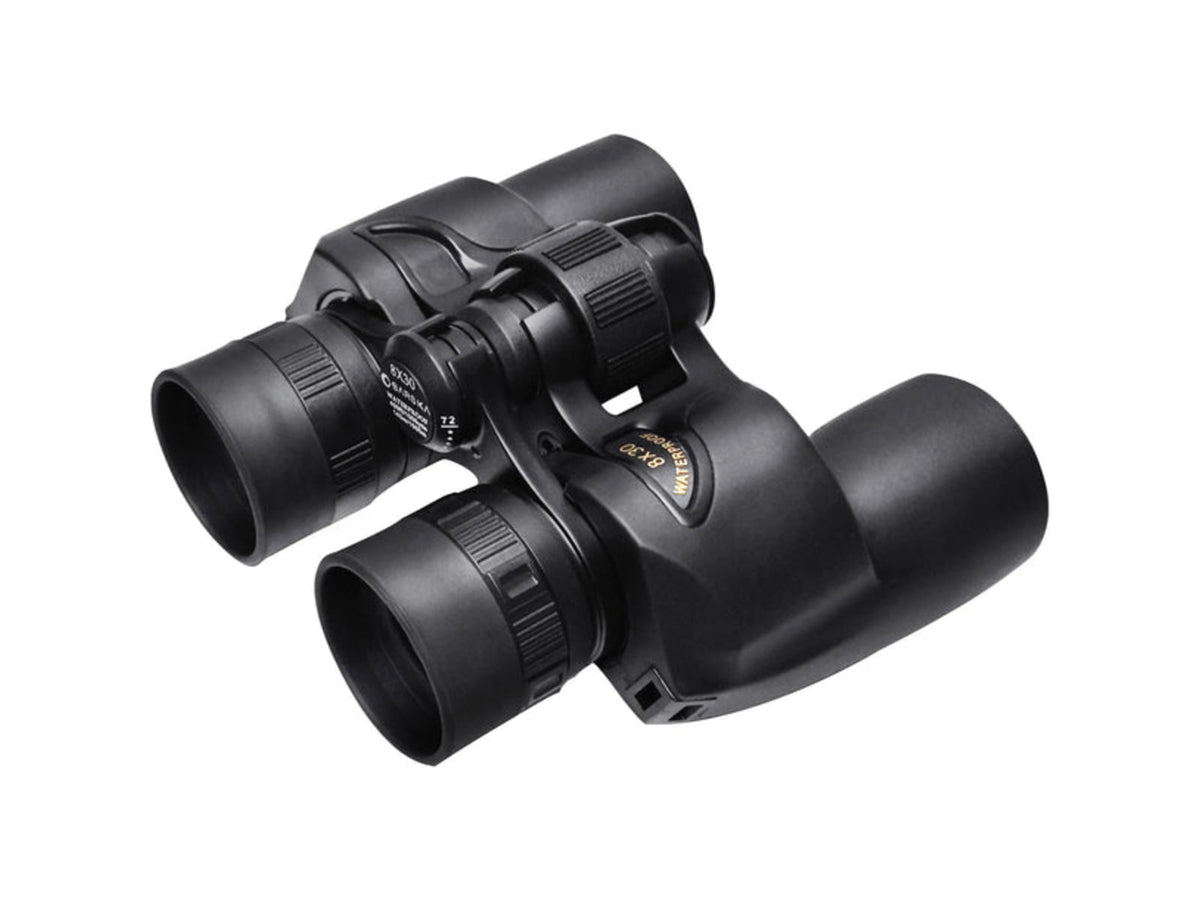 Barska Crossover Waterproof 8x30mm Porro Binoculars Black Small AB13530