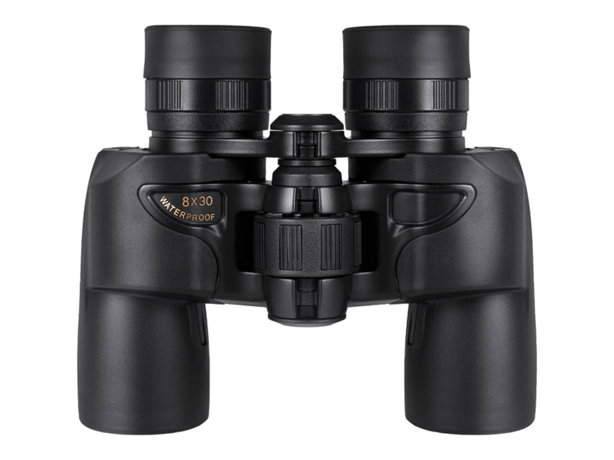 Barska Crossover Waterproof 8x30mm Porro Binoculars Black Small AB13530