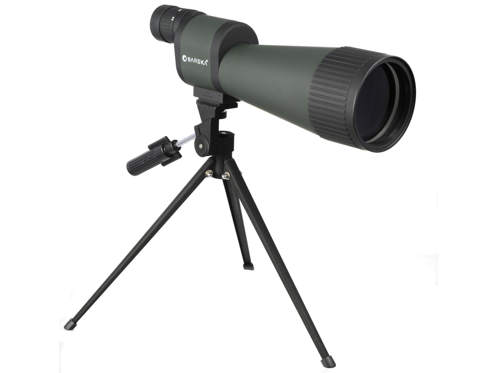 Barska 25-125x88 WP Benchmark Spotting Scope Straight w/ 2 Tripods 2 Cases