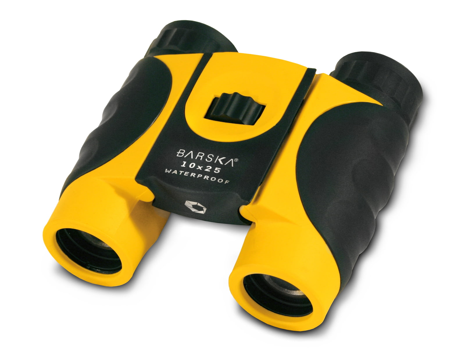 Barska Colorado Series 10x25mm Compact Waterproof Roof Prism Binoculars Yellow and Black CO10696