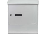 Barska Contemporary Wall Mount Mailbox. 10in Width Gray Medium CB13698