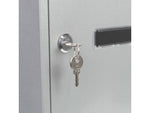 Barska Contemporary Wall Mount Mailbox. 10in Width Gray Medium CB13698