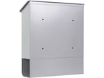 Barska Contemporary Wall Mount Mailbox. 10in Width Gray Medium CB13698