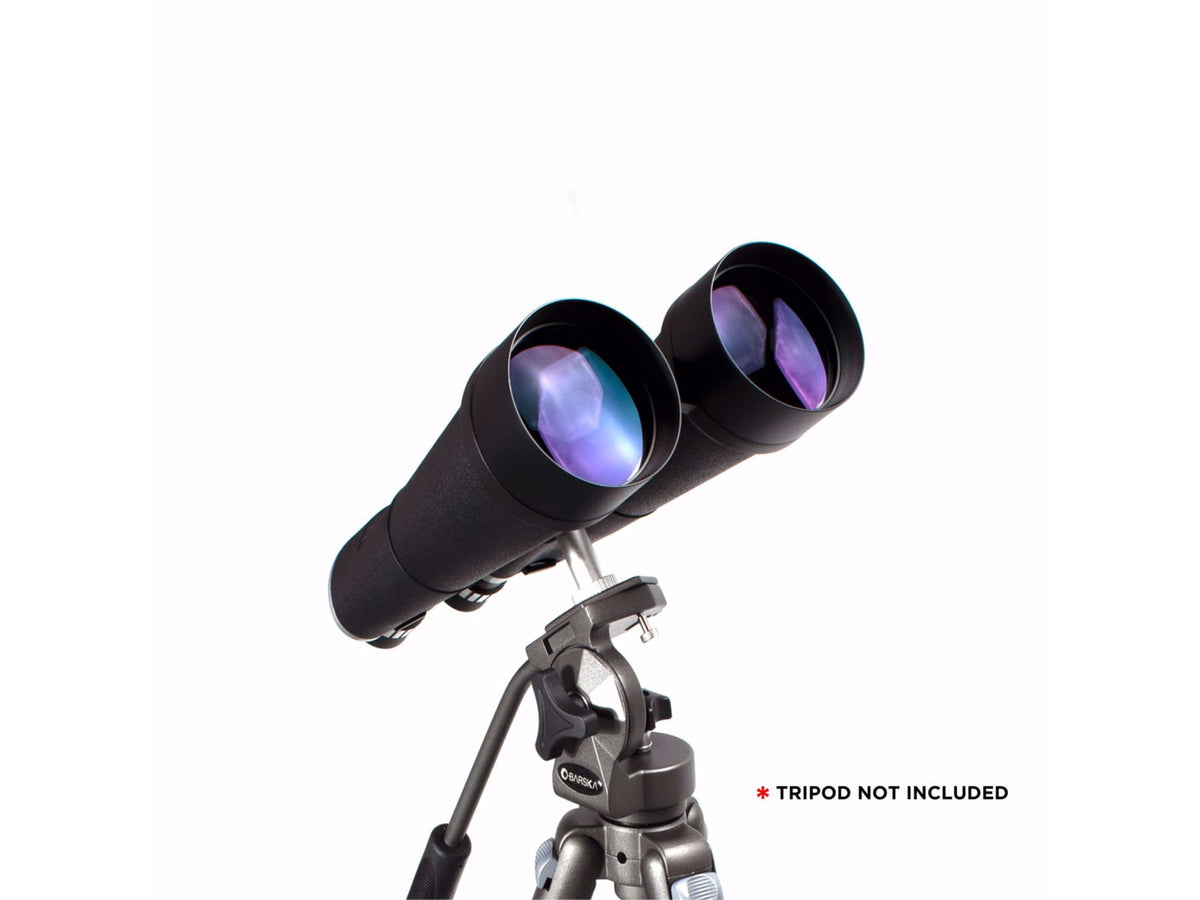 Barska WP Cosmos 20x80mm BAK-4 Porro Prism Astronomical Binoculars w/ Premium Carrying Case Metal Black Medium AB13640