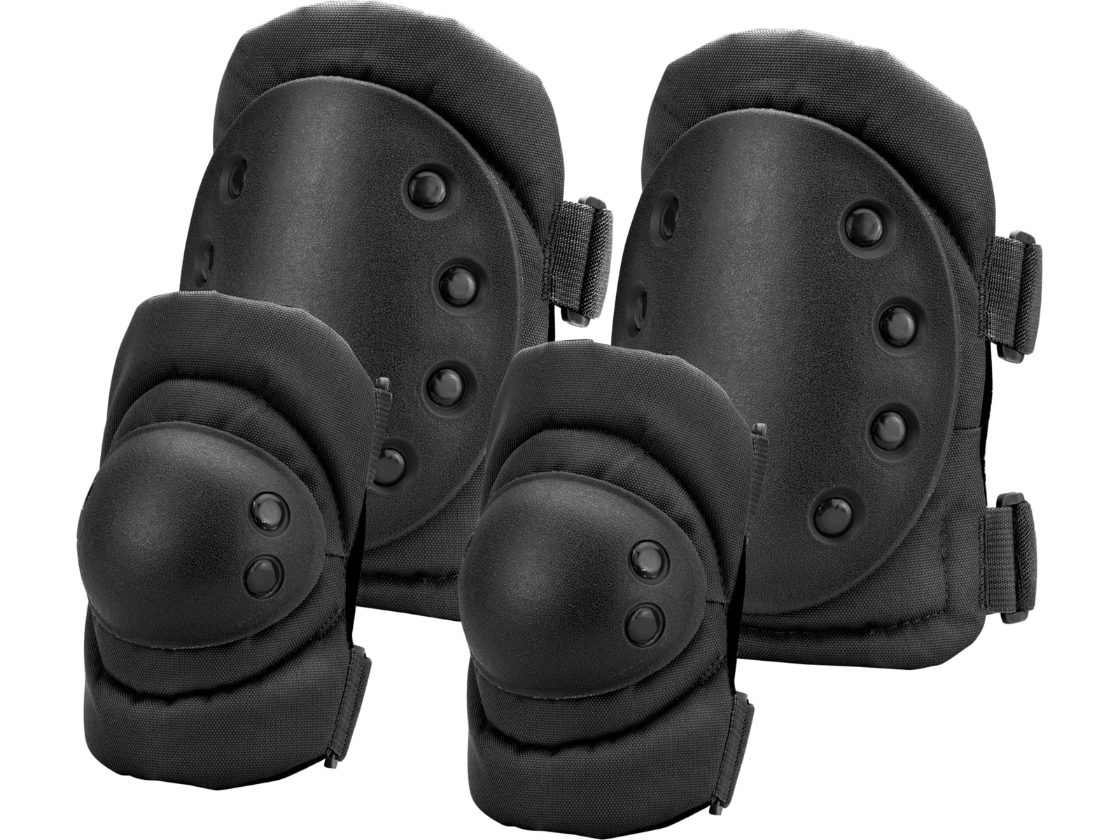 Loaded Gear CX-400 Elbow and Knee Pad Set Elbow 5in. x 2in. x 6.5in. Knee 6.5in. x 2in. x 9 193855